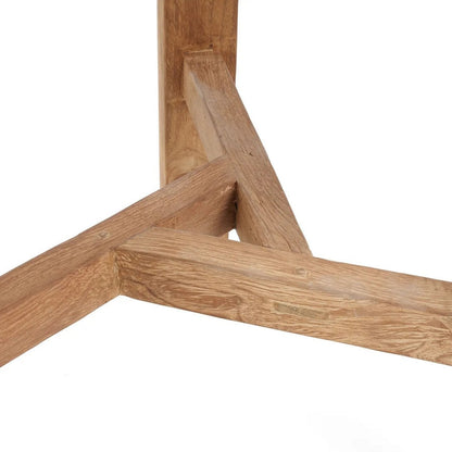 Reclaimed Teak Outdoor Bar Table – Sustainable High Dining Table