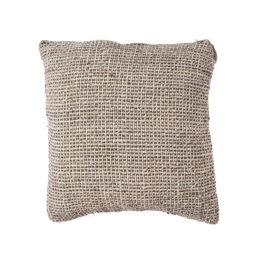 Λινή Μαξιλαροθήκη - The Linen Grain Black Natural