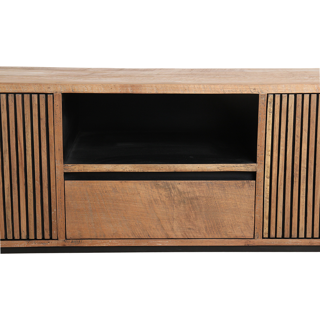 Rhythm teak TV cabinet - 140x45x55 cm