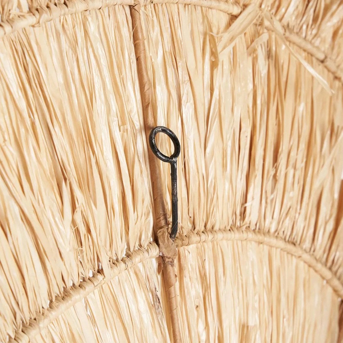 Natural Sisal Wall Decor Circle - XL Handwoven Wall Art