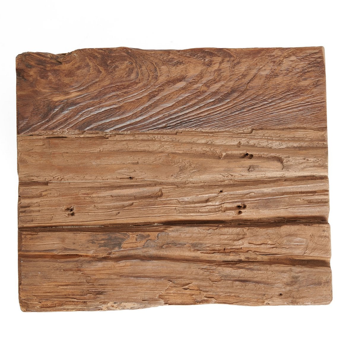 Teak Wood Stool - Natural Accent Stool - Small