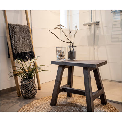 Teak Bench - Natural Wood Accent
