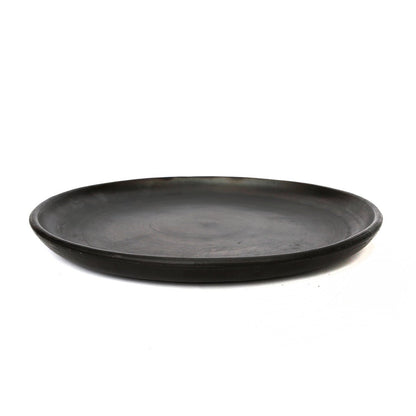 The Burned Classic Plate - Black - L