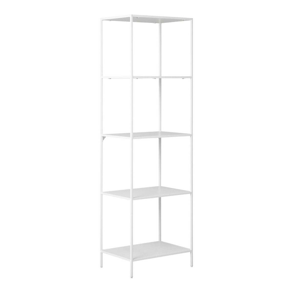 Vita Shelf - white, steel, 51x35x170cm