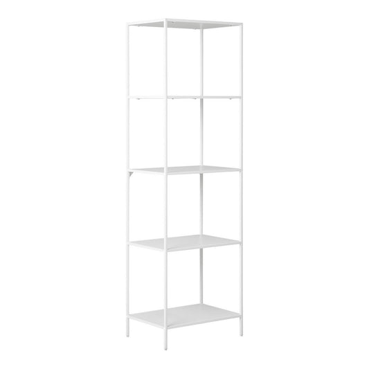 Vita Shelf - biały, stalowy, 51x35x170cm