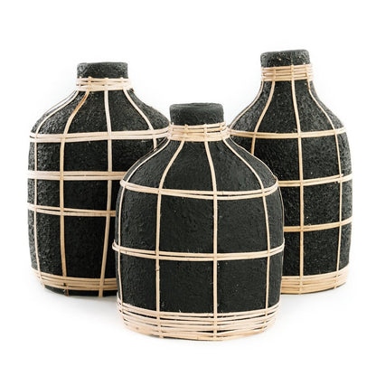 Natural Black Vase - Medium Whoopy Vase