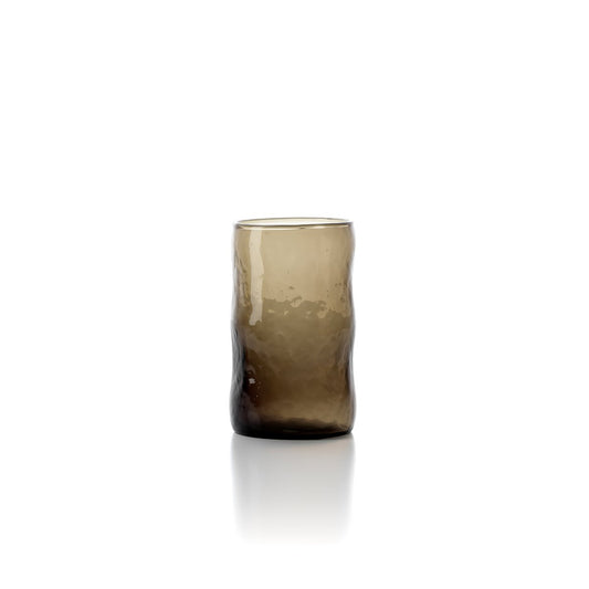 Γυάλινο Ποτήρι - Charcoal Low Tumbler, Χειροποίητο Ανακυκλωμένο Γυαλί