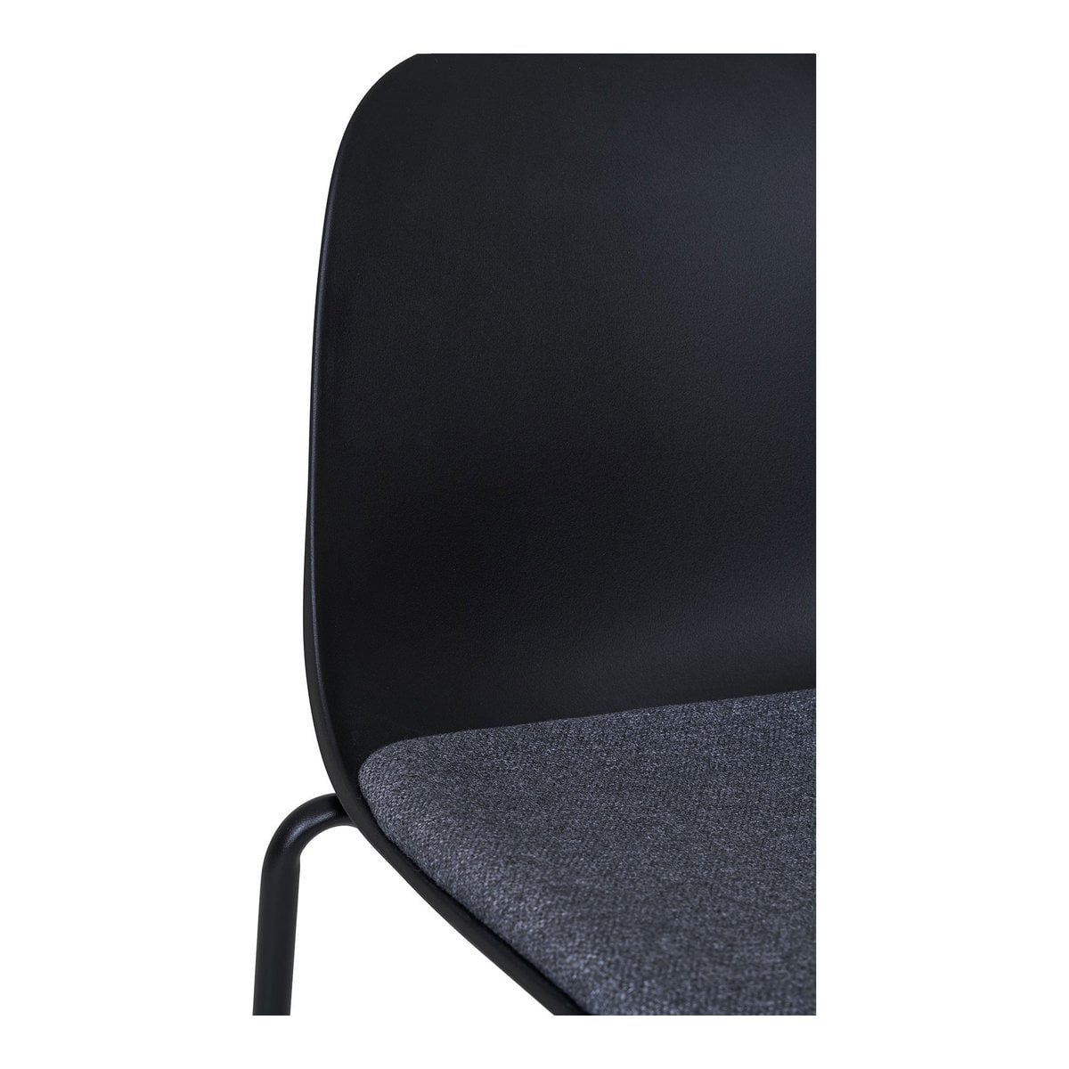 Madalena Dining Chair - Black, 53x50x85cm - Set of 2