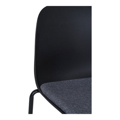 Madalena Dining Chair - Black, 53x50x85cm - Set of 2