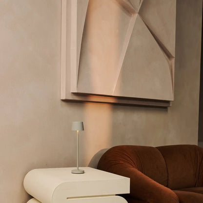 Stolní lampa Shadow Grey Cordless | Stmívatelné LED pro pohostinství