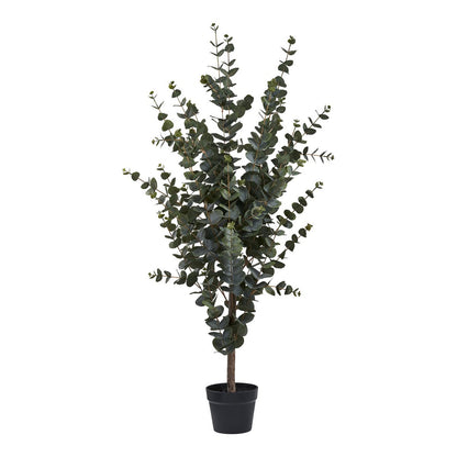 Artificial Eucalyptus Tree – 120cm Realistic Green Faux Plant