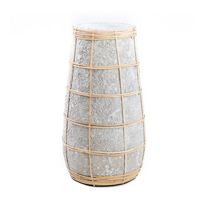 Terracotta Vase - Large Concrete Cutie Vase, Natural Finish