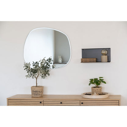 Black Steel Wall Shelf | Minimalist Floating Shelf - 40cm