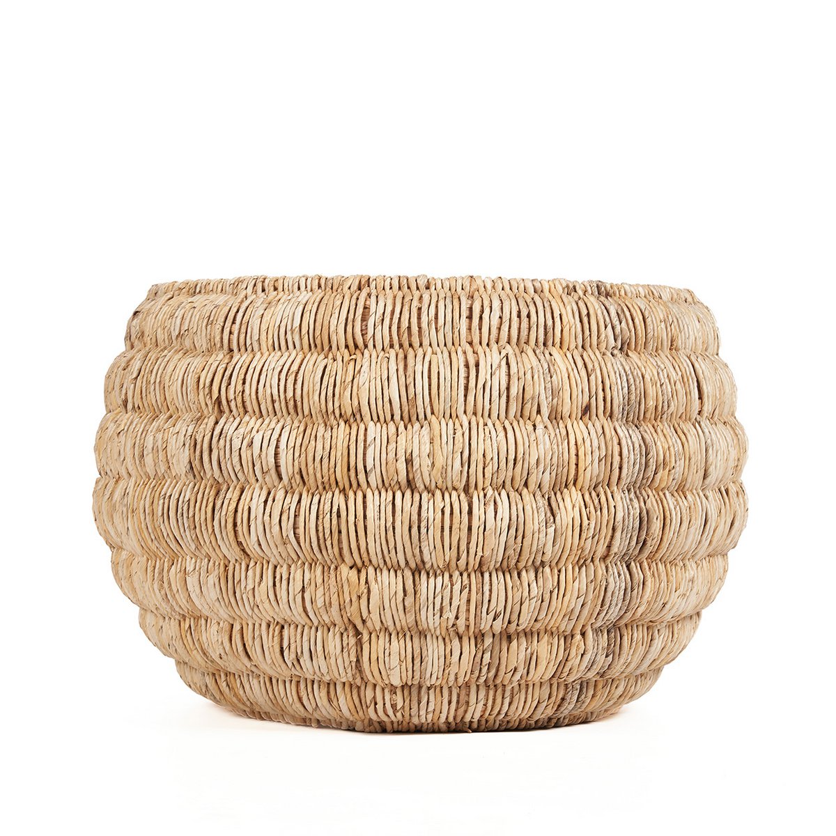 Banana Leaf Storage Basket - Natural Woven Basket for Home