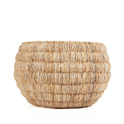 Banana Leaf Storage Basket - Natural Woven Basket for Home