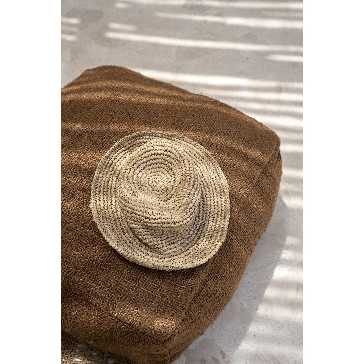 Seagrass Beach Hat - Natural Shell Sun Hat
