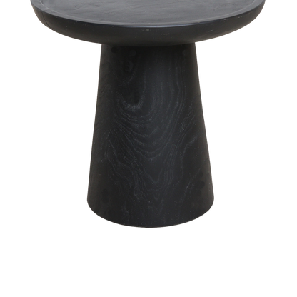 Teak Side Table - Nero Dusk Sustainable Modern Accent Table