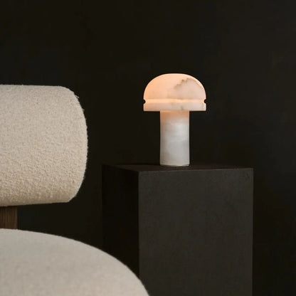 Alabaster Table Lamp - Leonardo Stylish Lamp, Elegant Lighting