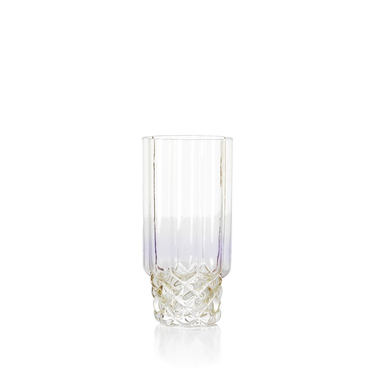 Pink Highball Glass - Elegant Drinkware | Bazar Bizar