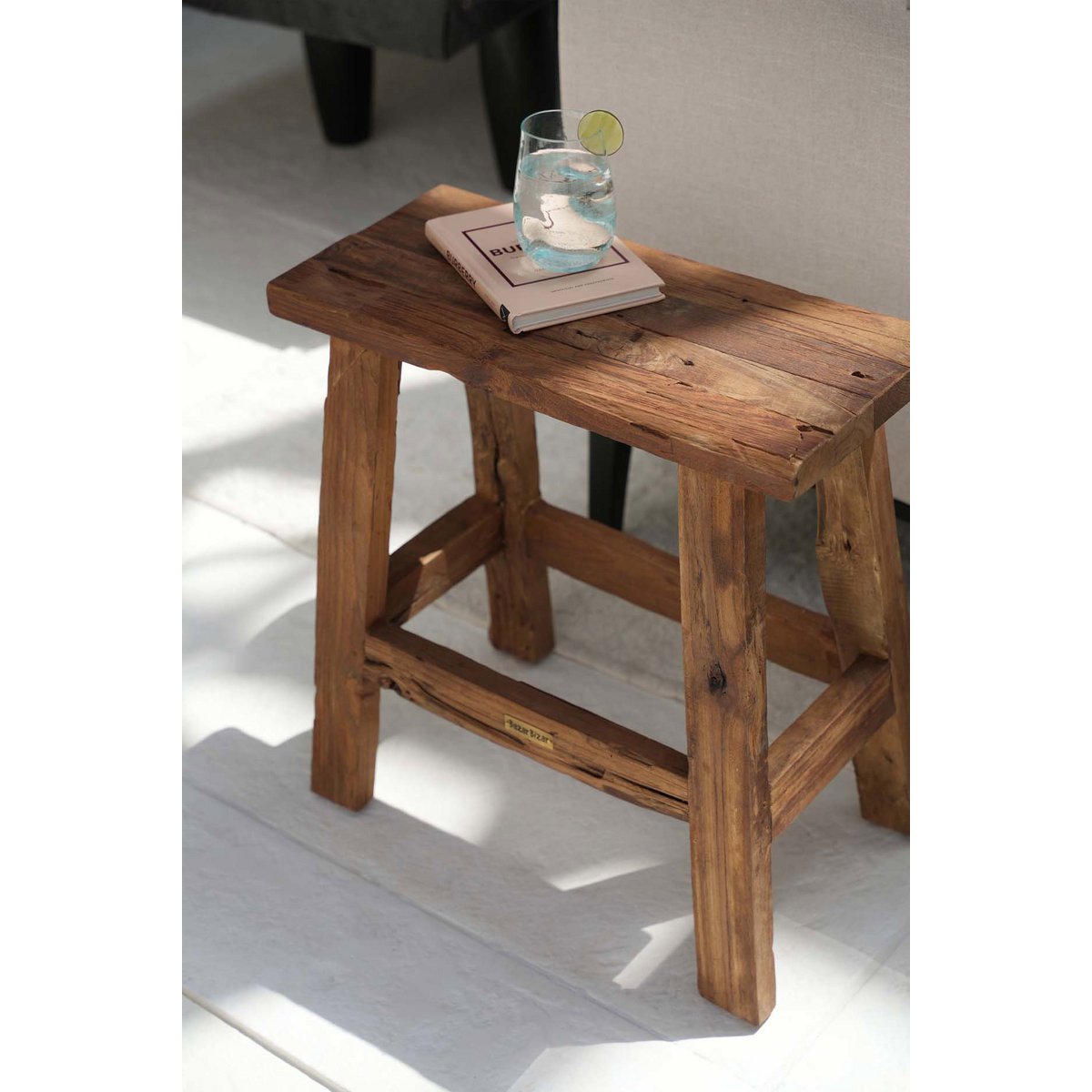 Le Tabouret Rustique Fab - Naturel
