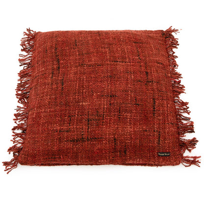 La Funda De Cojín Oh My Gee - Rojo Cereza - 60x60