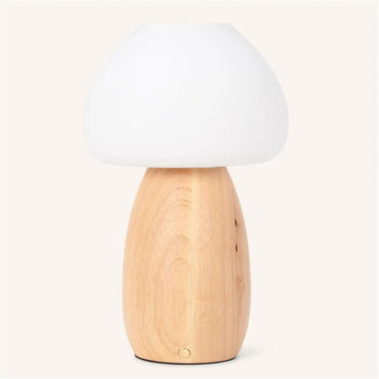Rechargeable Bear Table Lamp - Brown Cordless Dimmable Night Light