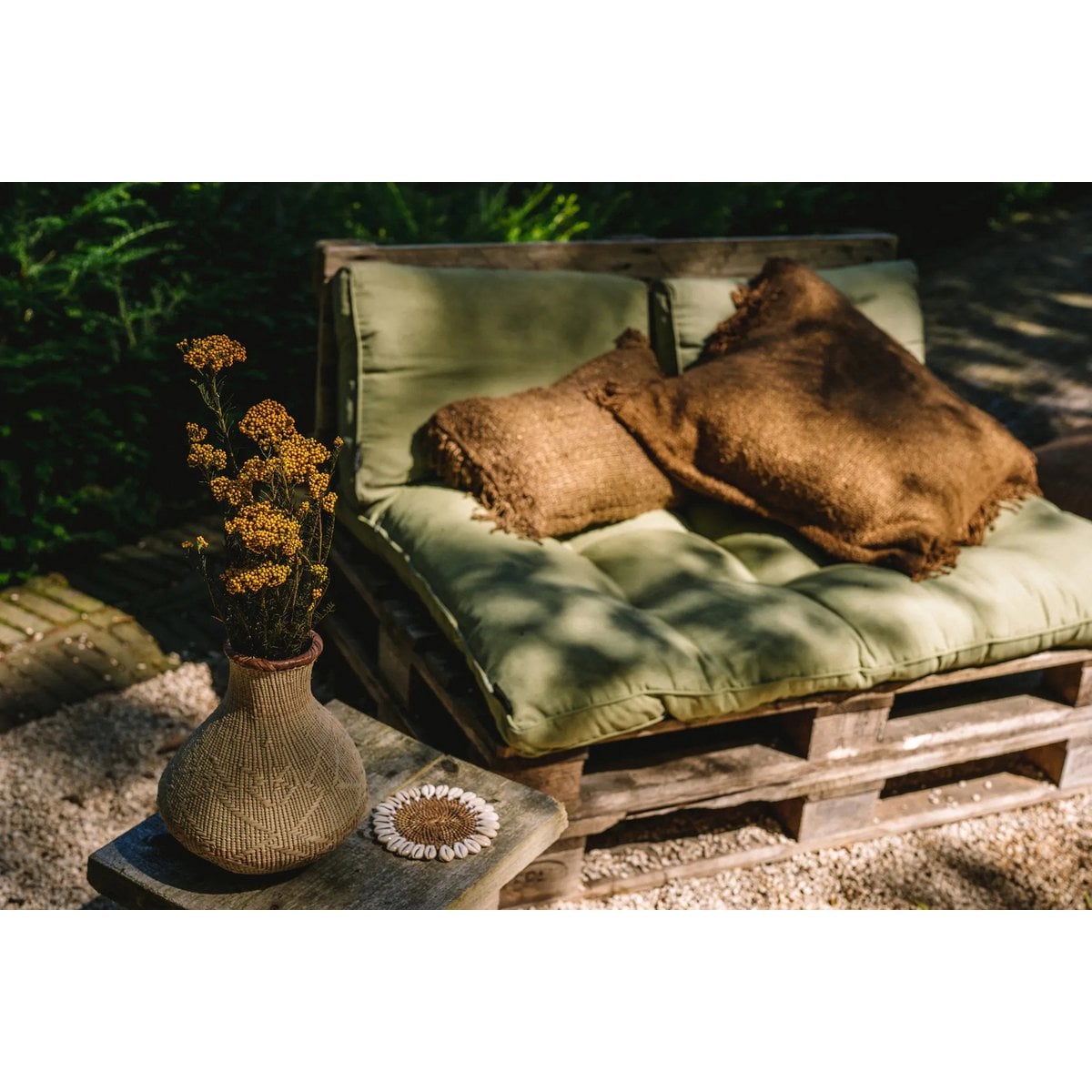 Brown Cotton Cushion Cover 60x60