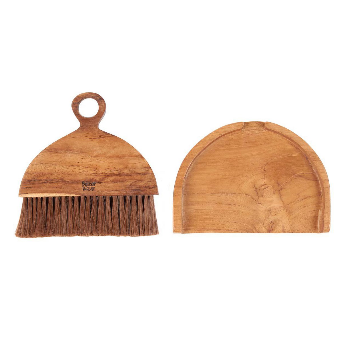 Teak Broom – Natural Handcrafted Broom with Plant-Based Fibers