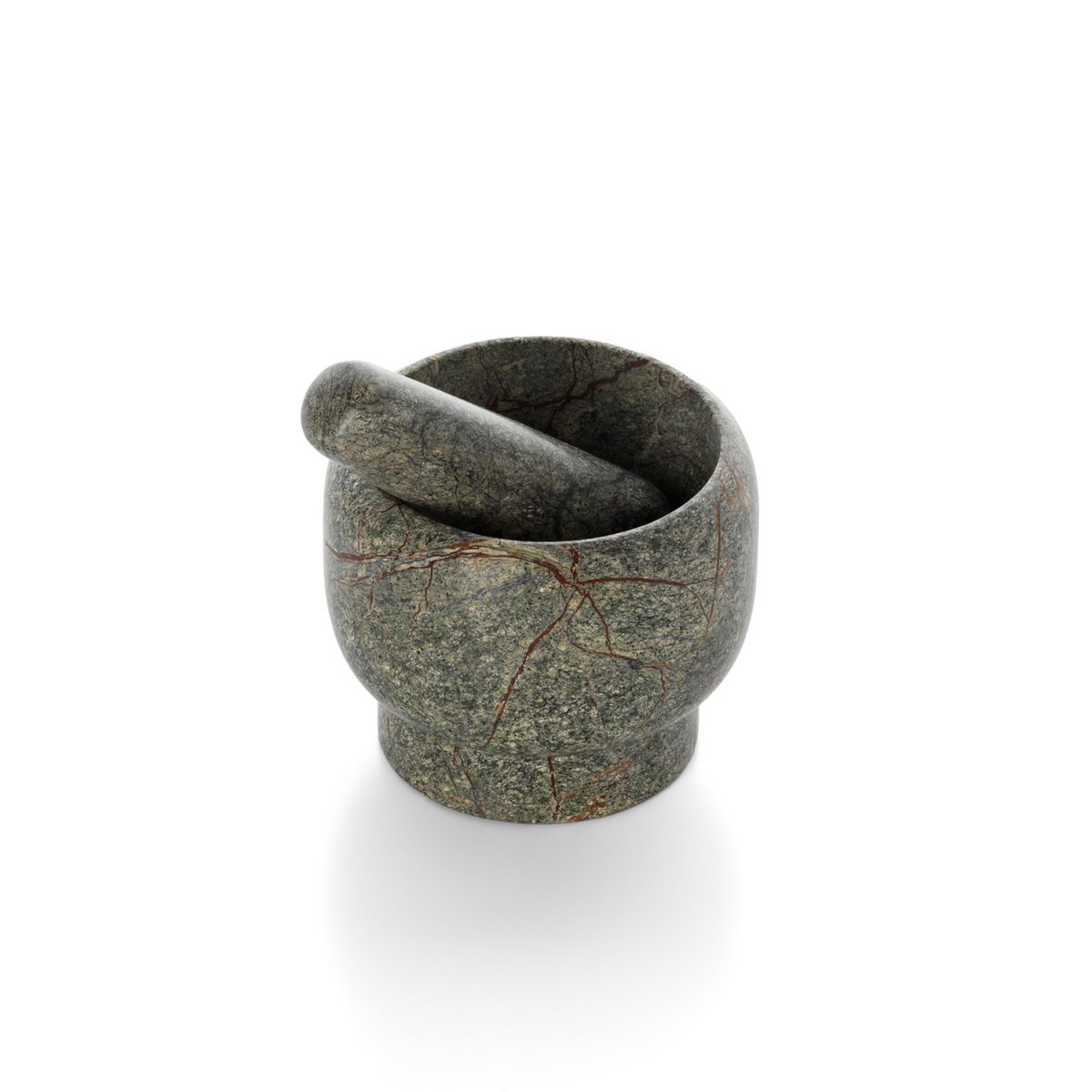 Green Marble Spice Grinder - Bidasar Stone Mortar and Pestle