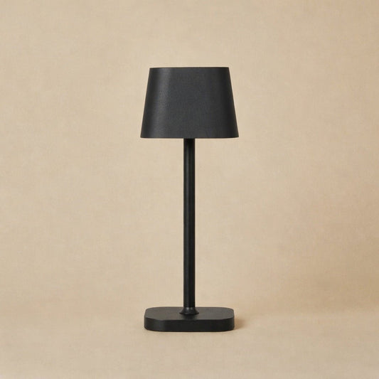 Black Rechargeable Table Lamp Cordless - Ava | Tavellio
