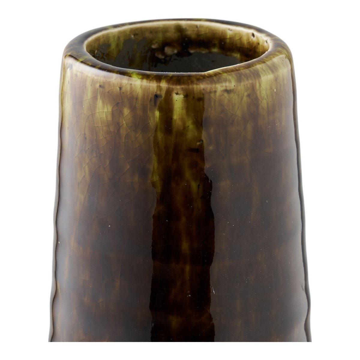 Ceramic Vase Brown | Elegant Home Accent
