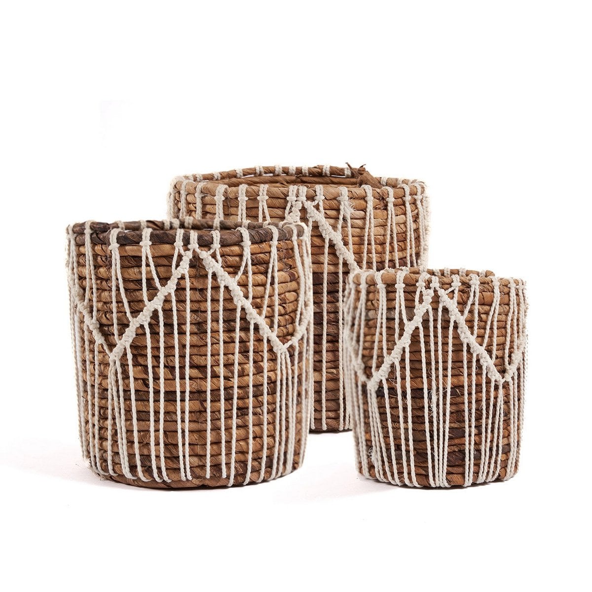 La Cesta Macra-Mazing - Natural Blanco - M