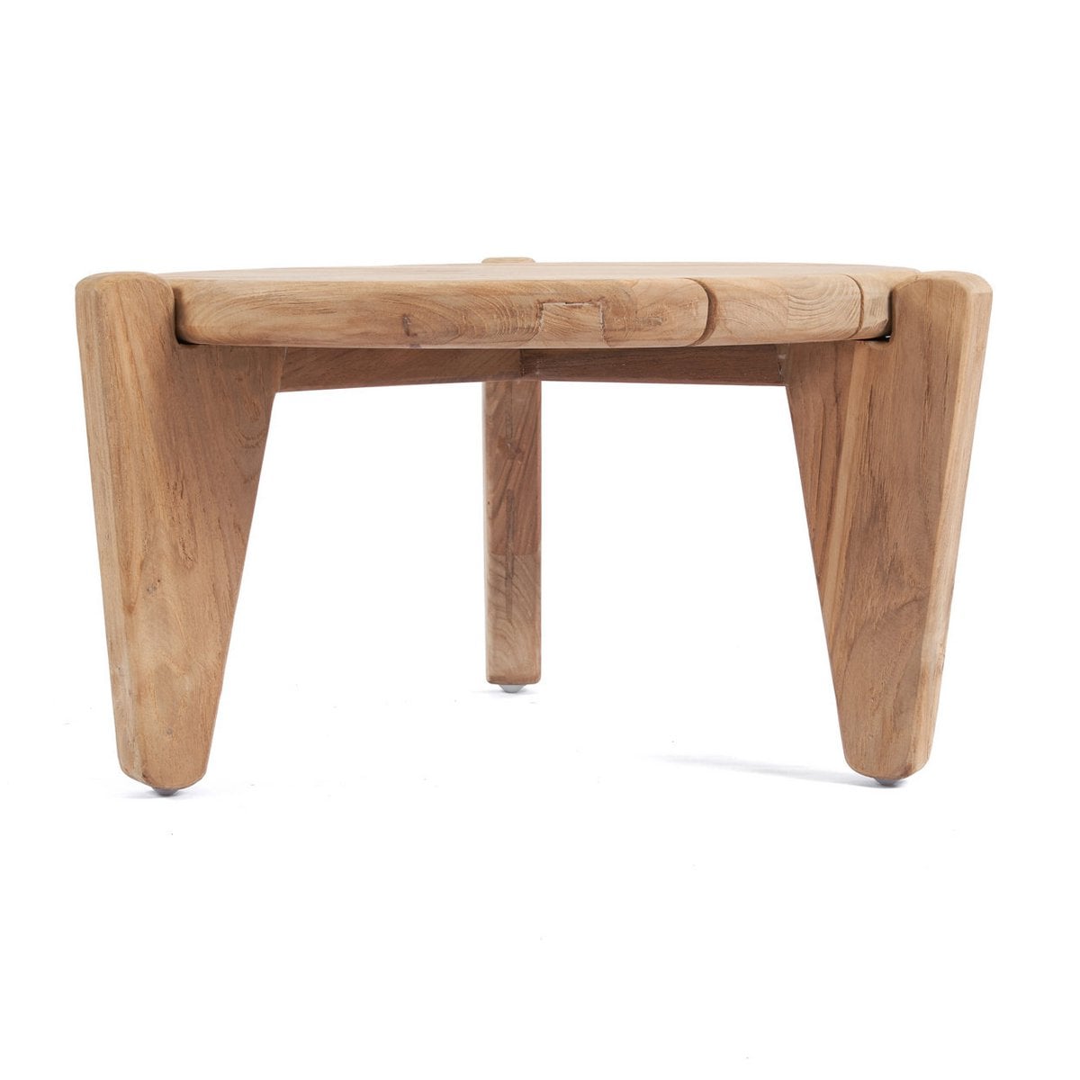 Teak Coffee Table Outdoor - Seseh Three-Leg Design - Medium