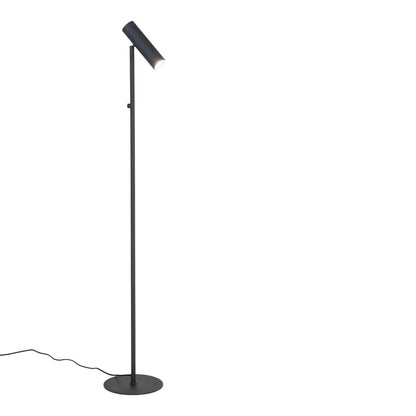 Steel Floor Lamp - Black Adjustable Modern Design, 210cm | Paris