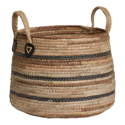Banana Leaf Storage Baskets - Natural Fiber Erba Baskets, Set of 2