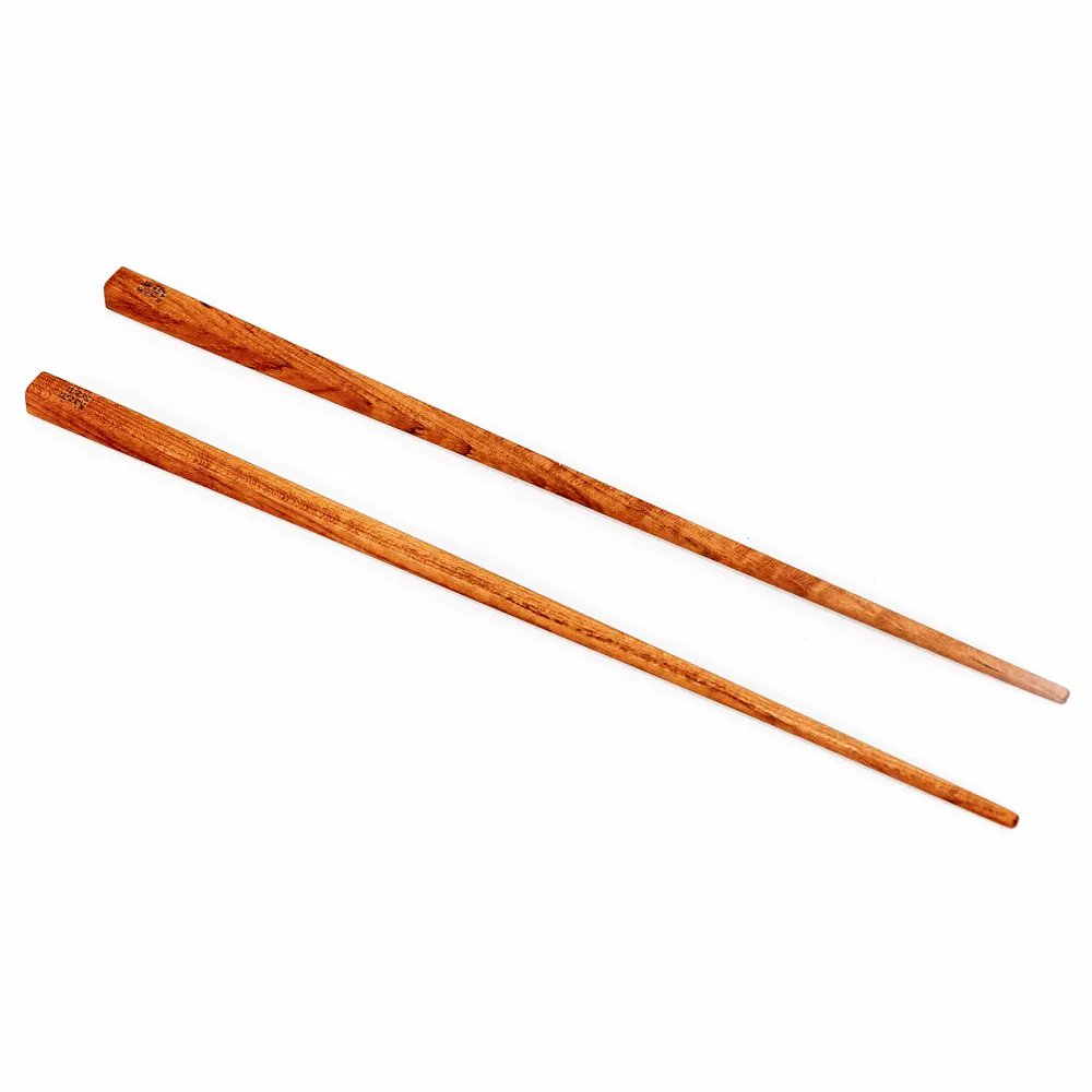 Teak Root Chopsticks - Sustainable, Reusable, Natural Grain