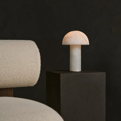 Alabaster Table Lamp – Francesco Style Luxury Bedside Lighting