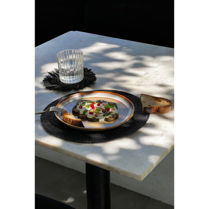 The Beaded Placemat - Black