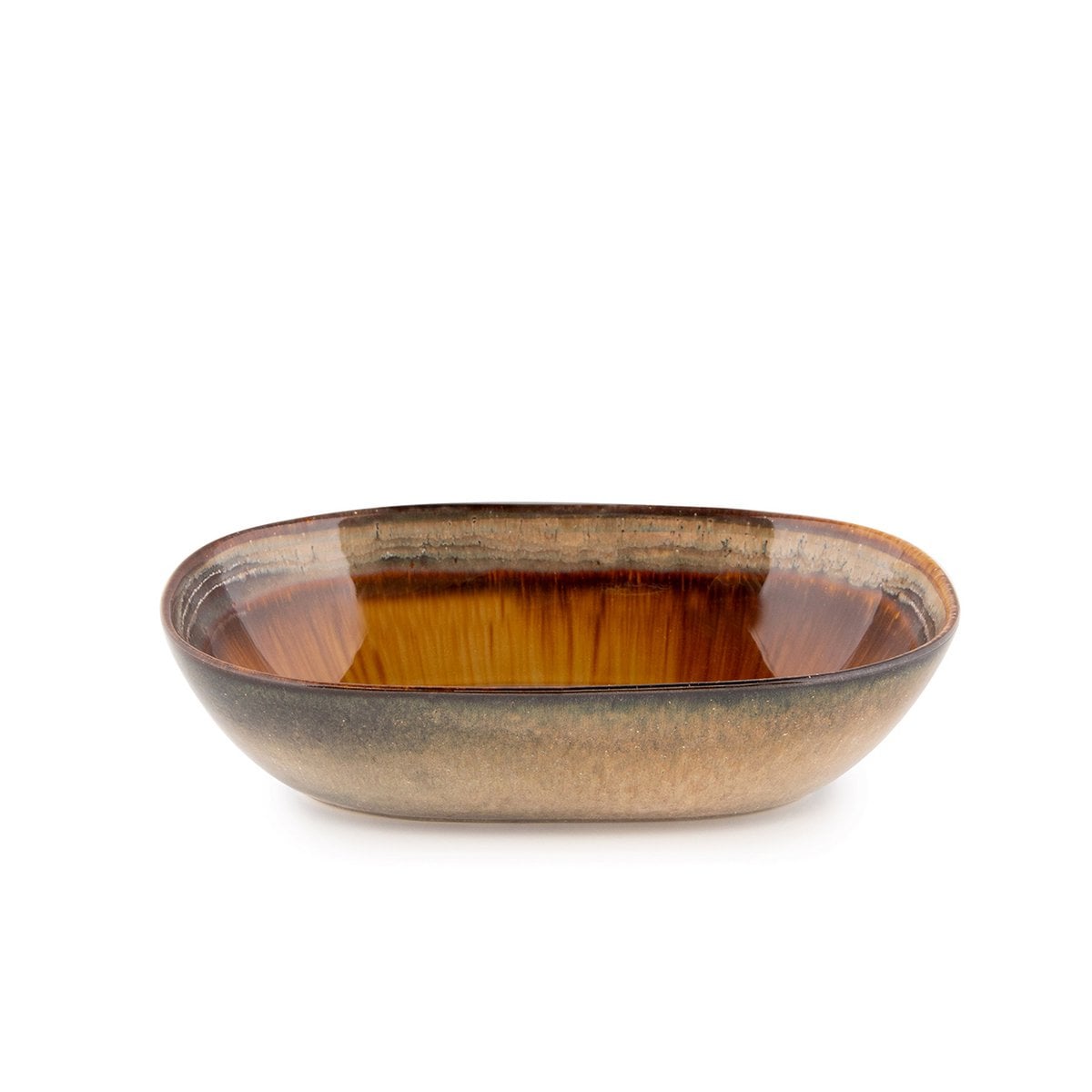 Handmade Ceramic Oval Bowl - Large | Comporta Collection