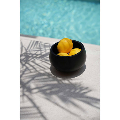 Teak Wood Bowl - Black Decorative Bowl for Home Decor & Jewelry