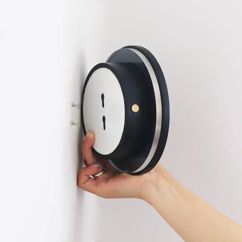 Lou Black Cordless Wall Light | Rechargeable & Dimmable with Touch Control – 2700K Warm Light