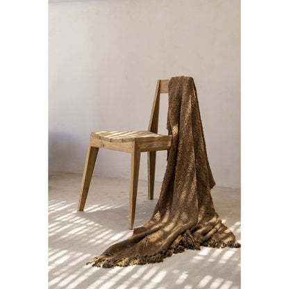 Teak Dining Chair - Natural Wood Outdoor Seating