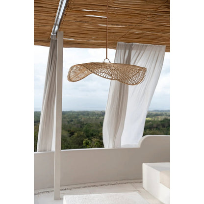 Rattan Pendant Light - Natural Woven Shade