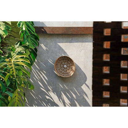 El Plato Caribe Shell - Natural Blanco - M