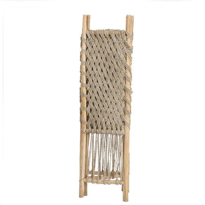 Seagrass Room Divider - Natural Woven Privacy Screen for Indoors