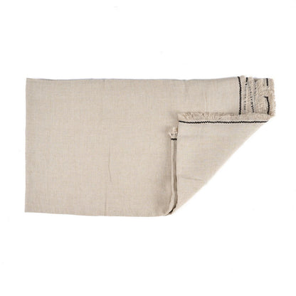 The Tuscany Tablecloth - Natural Black - 150x250