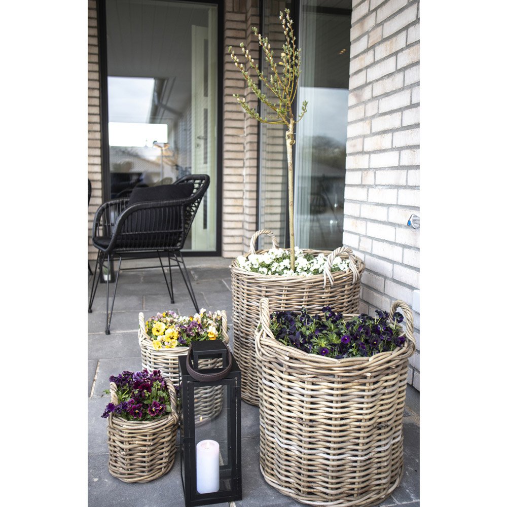 Caor Baskets - Natural, Kubu Rattan, Set of 4