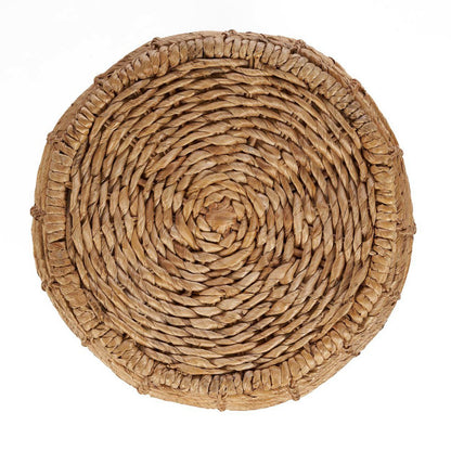 Banana Leaf Stool - Natural Fiber Accent for Calm Interiors