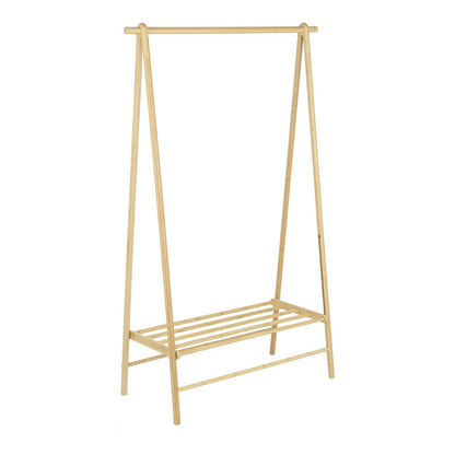 Manaus Clothes Rack - Natural, Bamboo, 104x46x164 cm