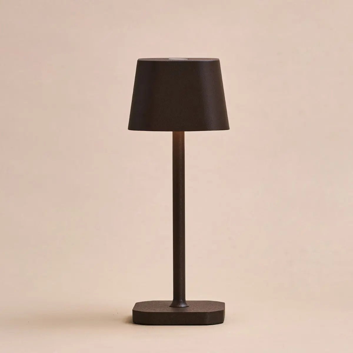Cordless Table Lamp - Mocha Brown Rechargeable Dimmable Lamp